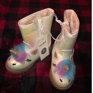 NWT Unicorn Boots